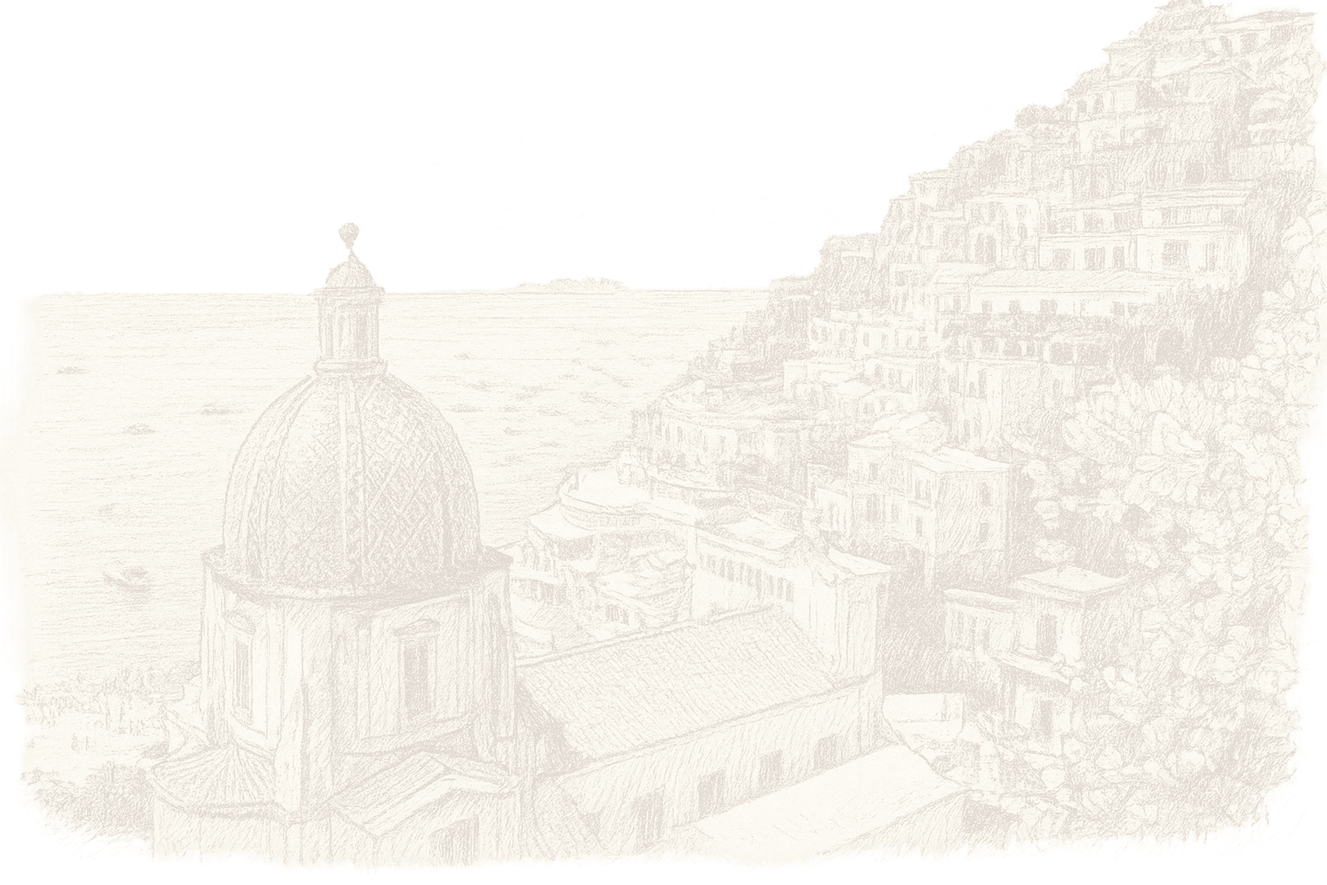 Positano illustration